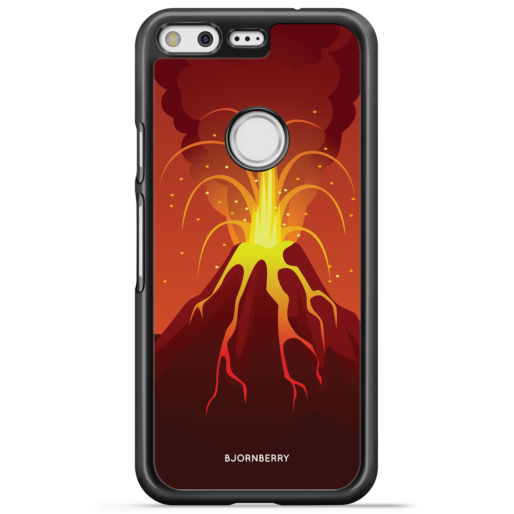 Google Pixel Case - Cartoon Vulcano