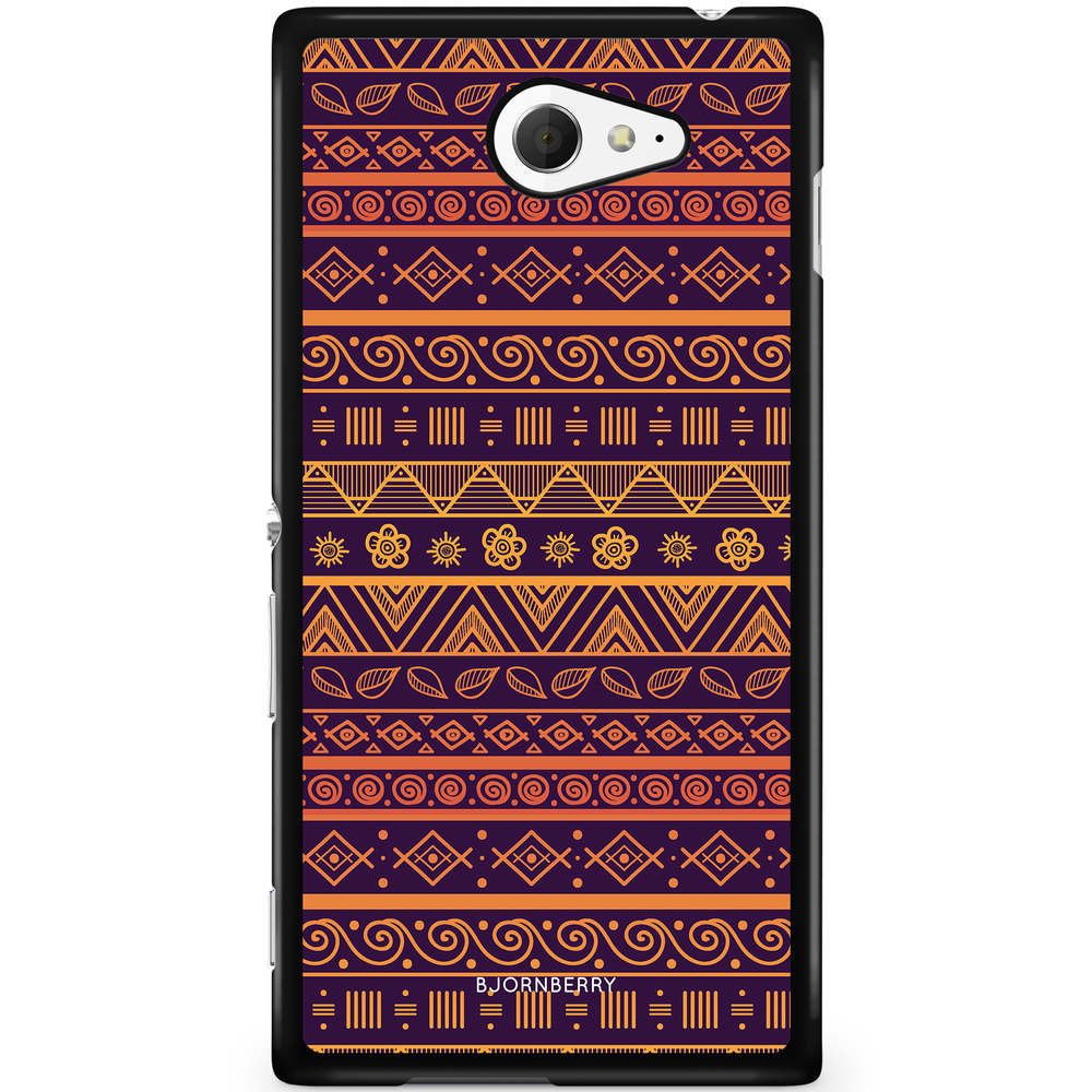 Sony Xperia M2 Aqua Case - Tribal Pattern