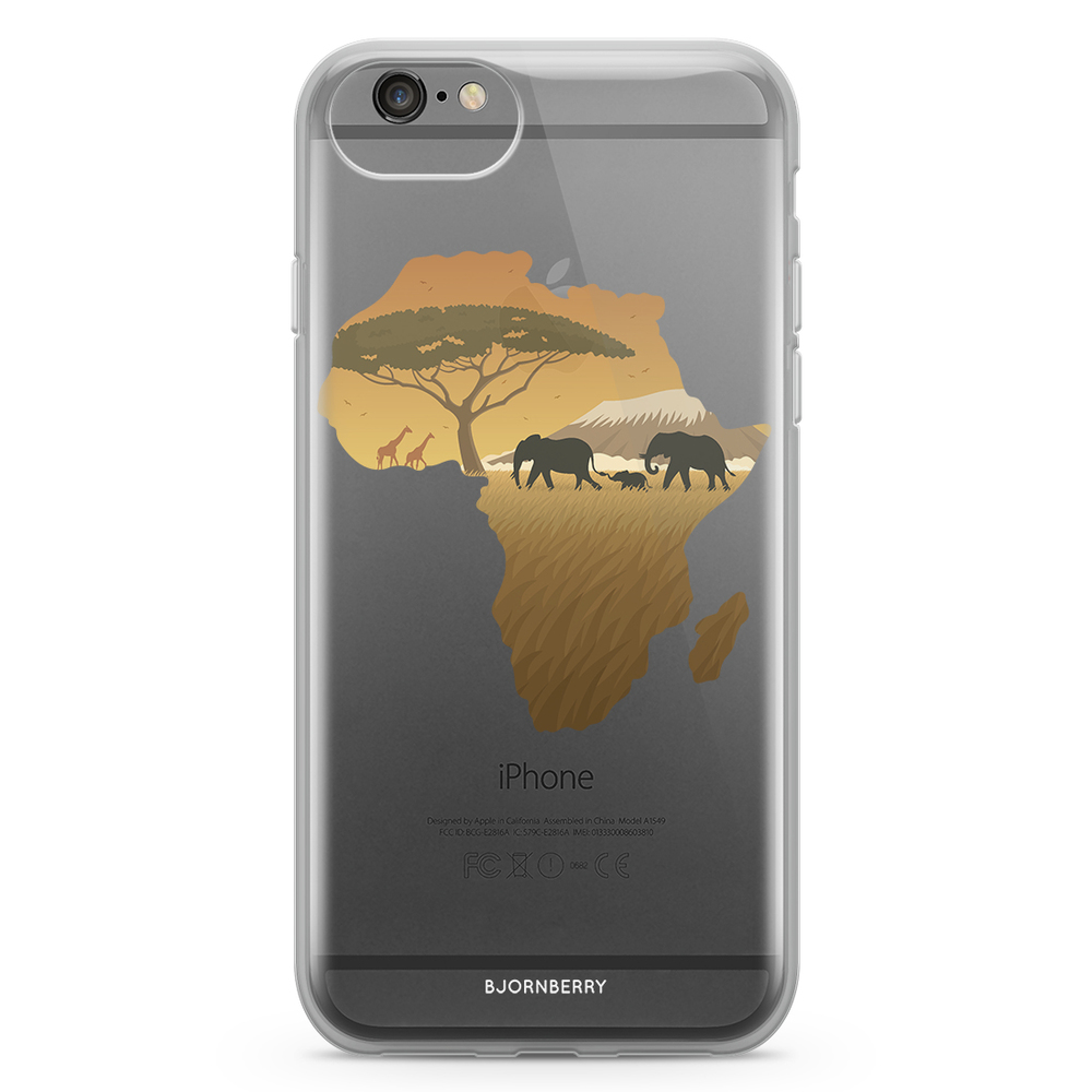 iPhone 6/6s Fashion Skal - Afrika Brun