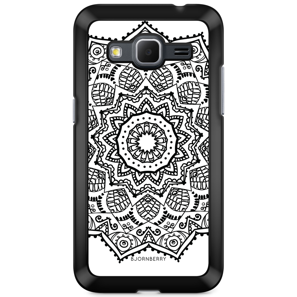 Samsung Galaxy Core Prime Case - Black Mandala