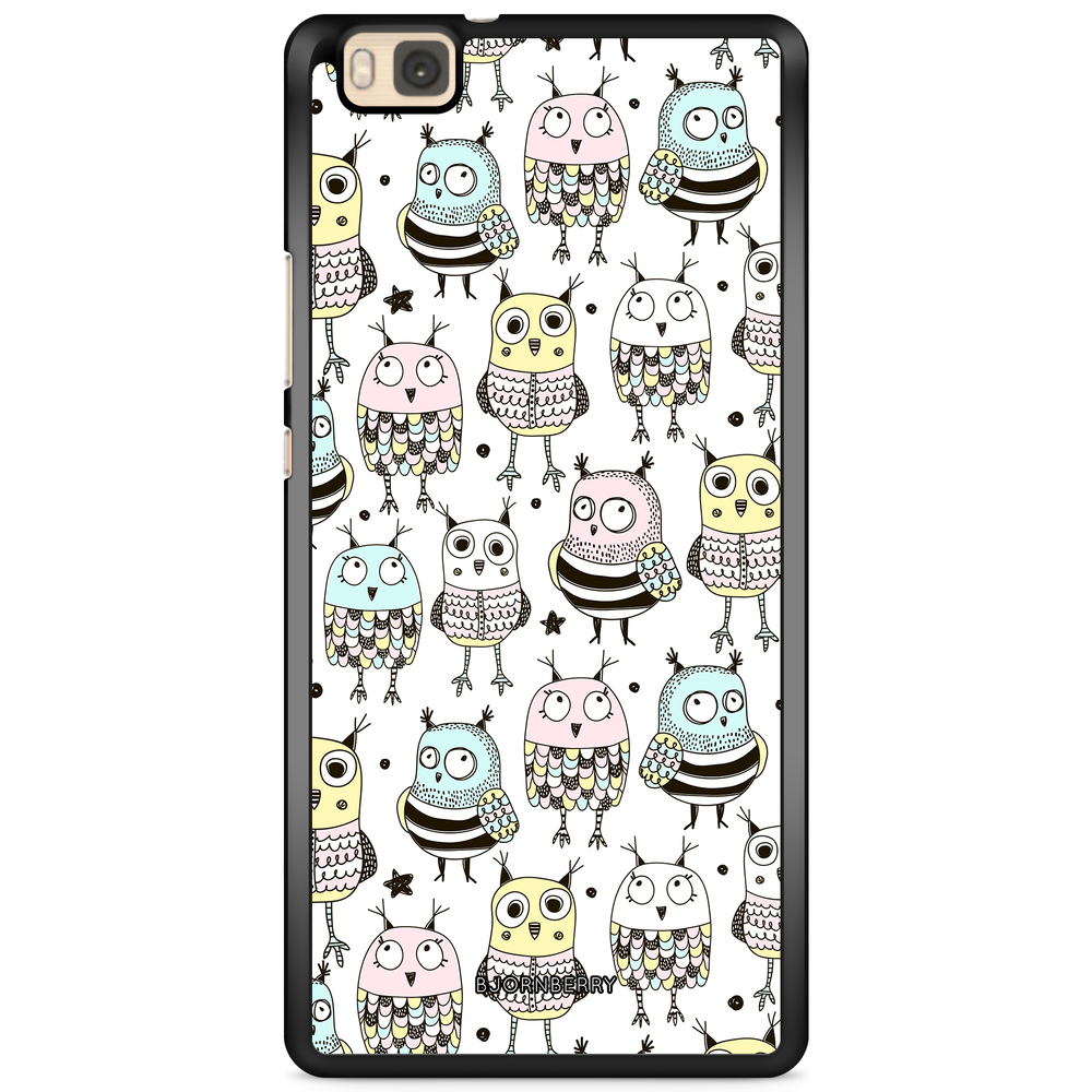 Huawei P8 Lite Case - Cute Owls
