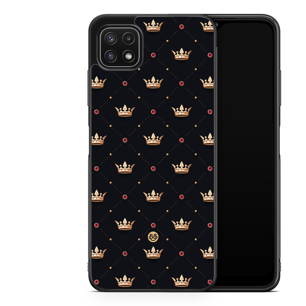 Samsung Galaxy A22 5G Case - Golden Crowns