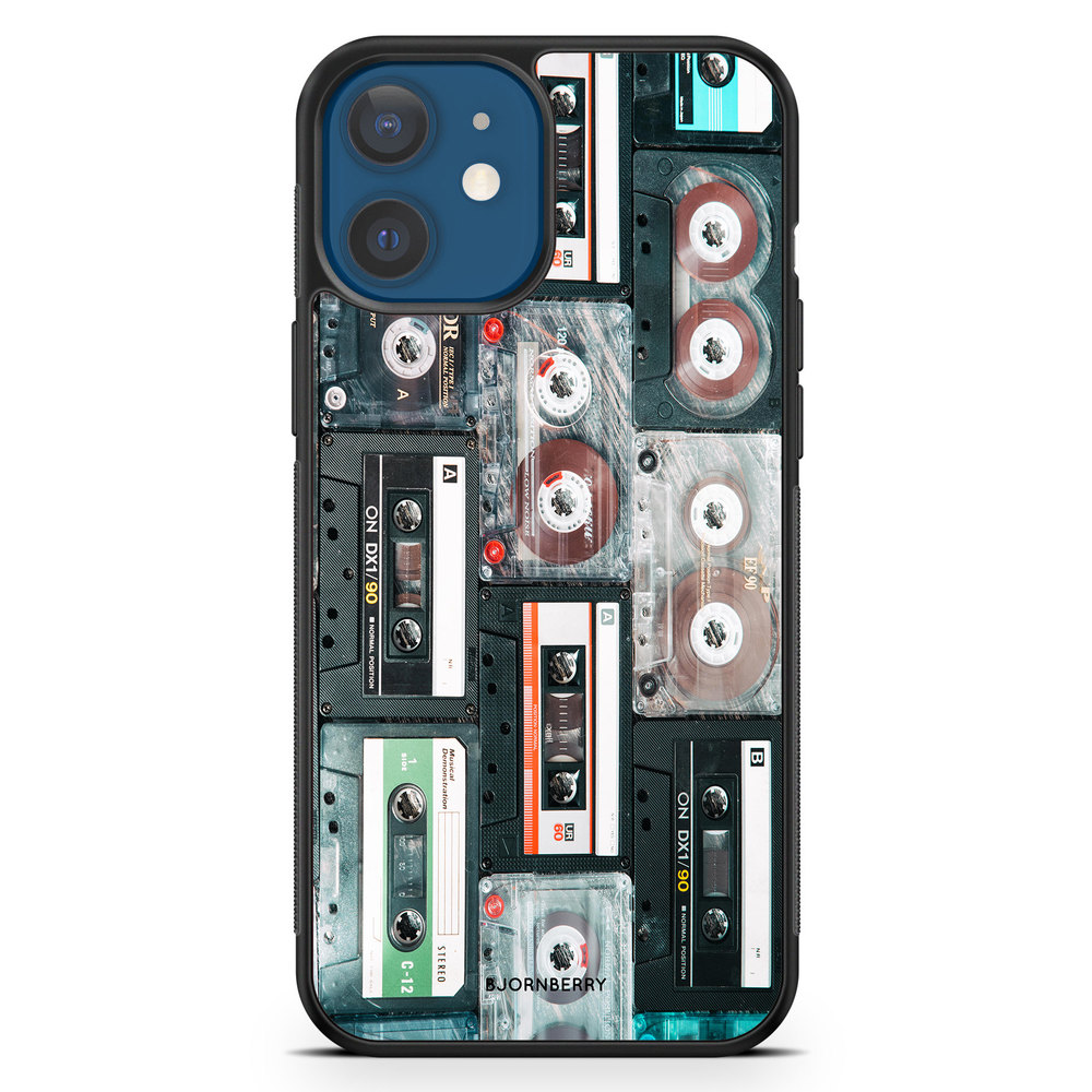 iPhone 12 Mini Case - Audio Cassette
