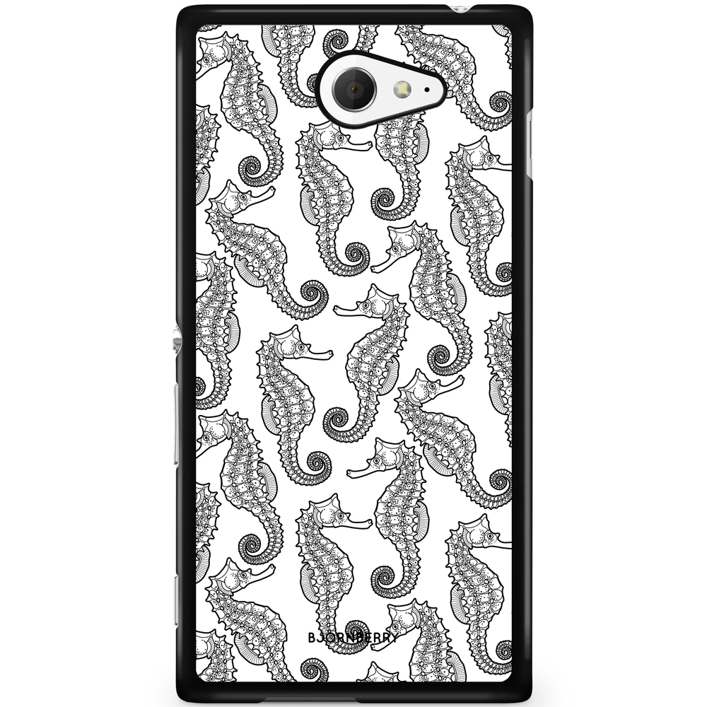 Sony Xperia M2 Aqua Case - Sea Horses