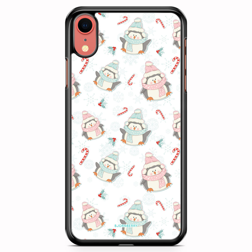 iPhone XR Case - Christmas Penguins