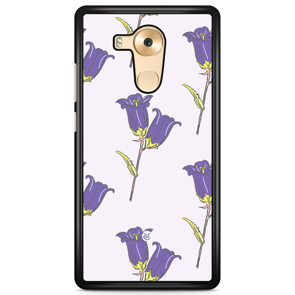 Huawei Mate 9 Case - Wild Purple Flowers