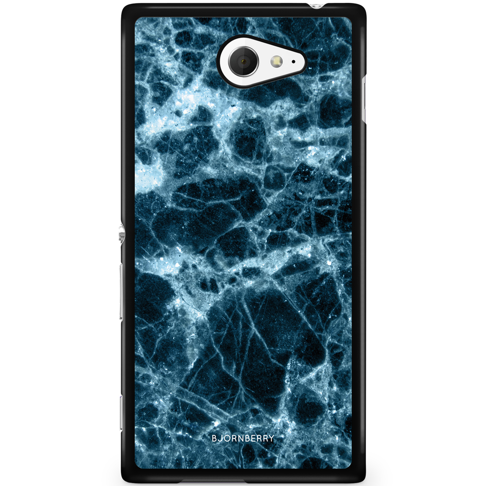 Sony Xperia M2 Aqua Case - Blue Marble