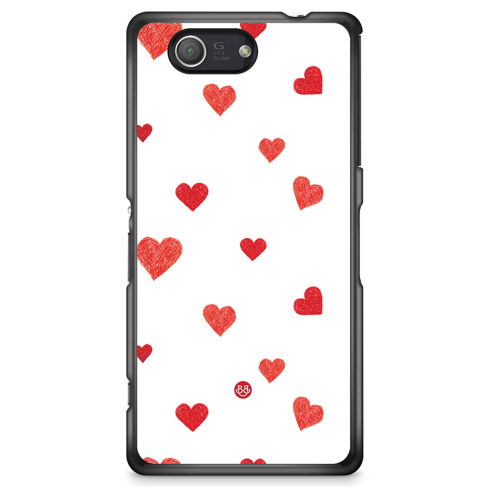 Sony Xperia Z3 Compact Case - Painted Heart