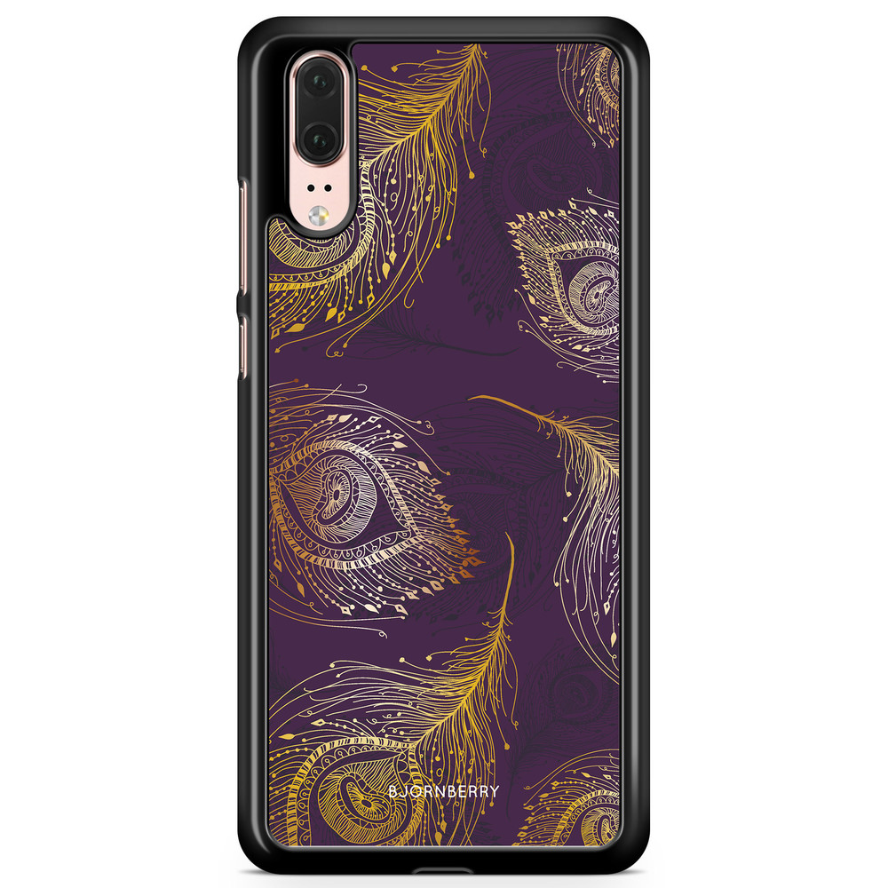 Huawei P20 Case - Peacock Feathers