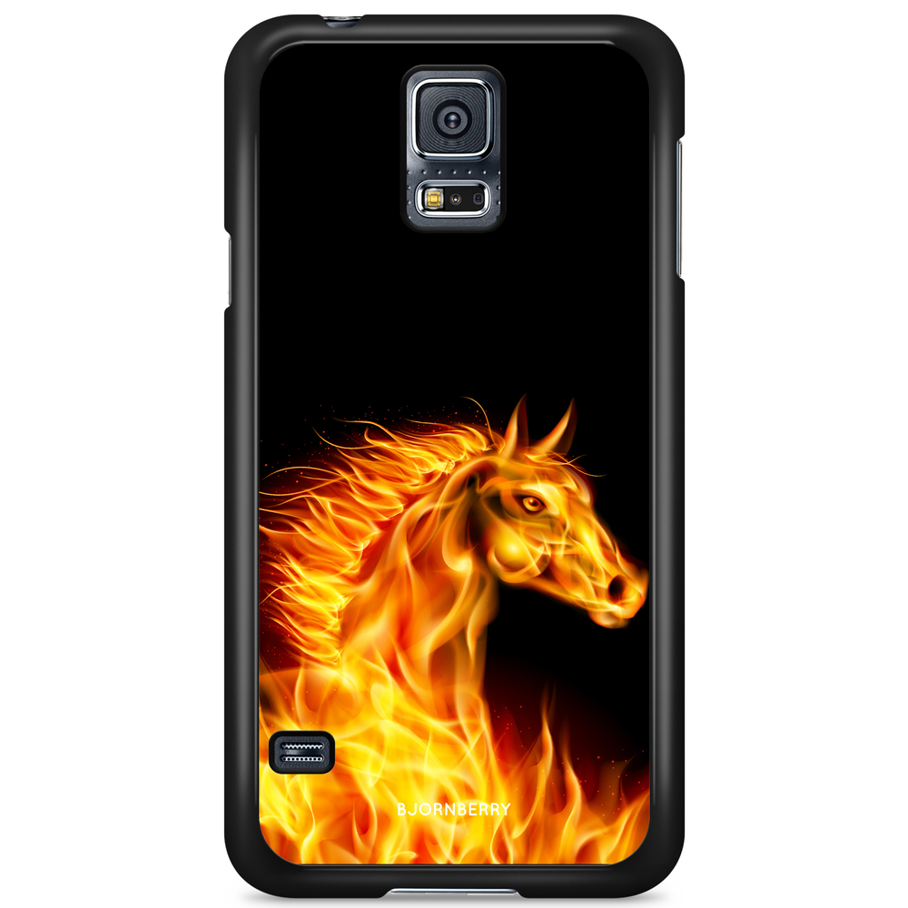 Samsung Galaxy S5/S5 NEO Case - Flames Horse