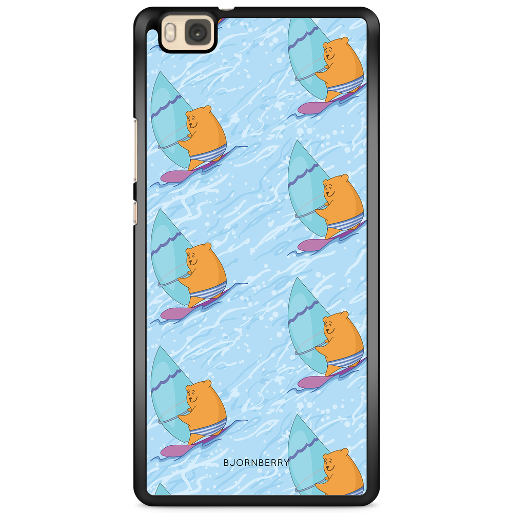 Huawei P8 Lite Case - Bear Surfer