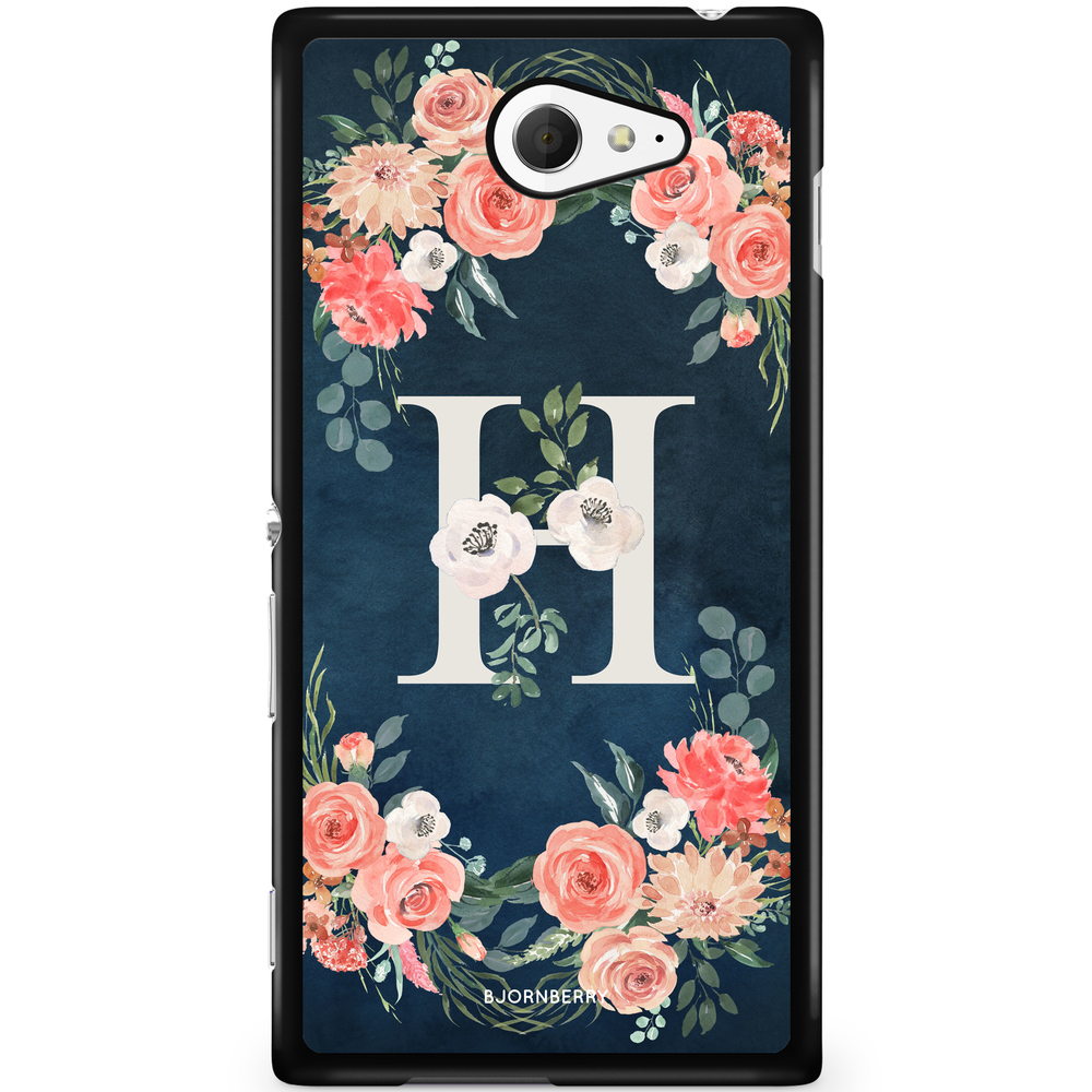 Sony Xperia M2 Aqua Case - Monogram H