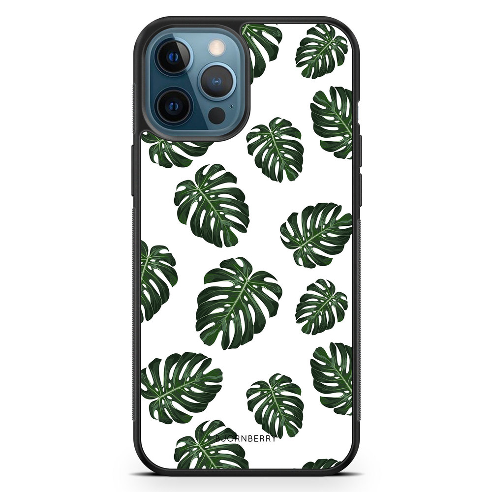 iPhone 12 Pro Case - Monstera Pattern