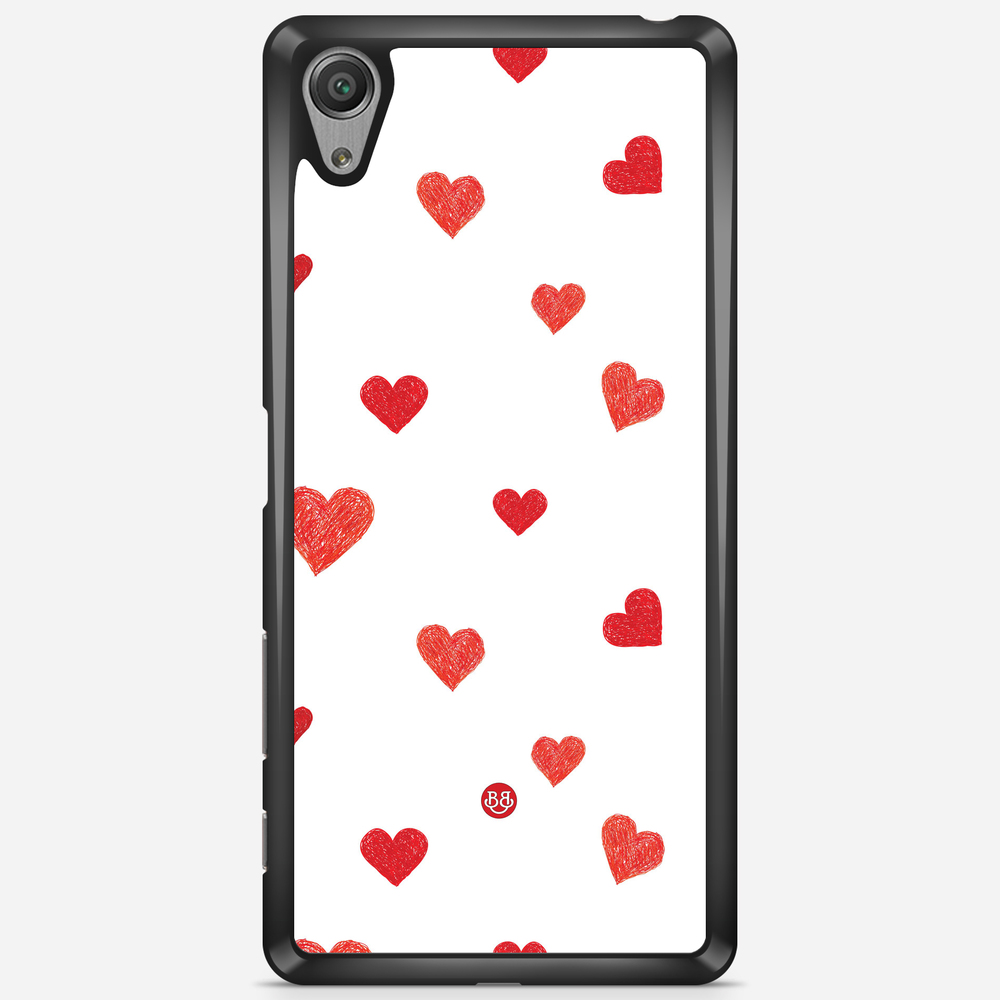 Sony Xperia X Performance Skal - Painted Heart