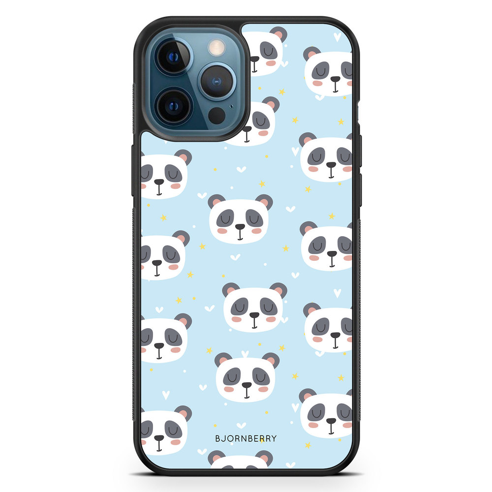 iPhone 12 Pro Case - Panda Pattern