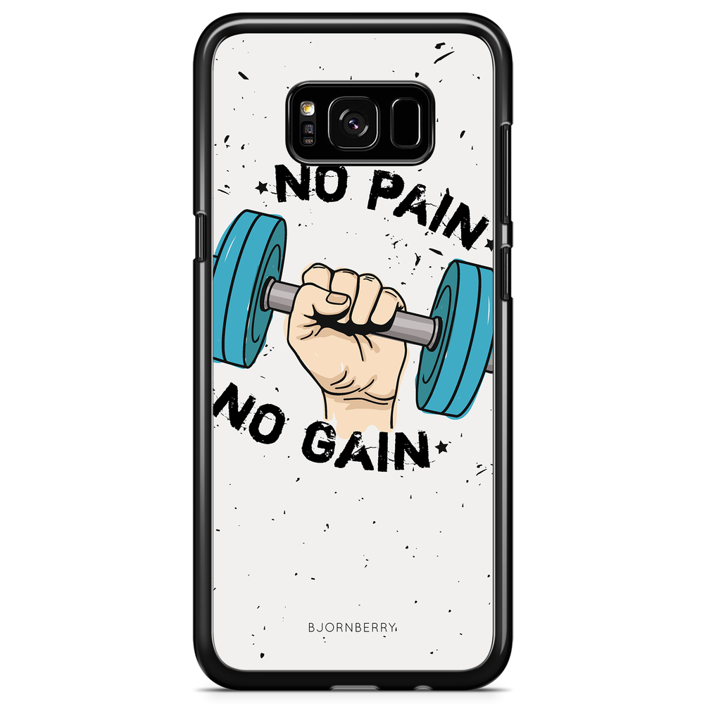 Samsung Galaxy S8 Plus Skal - No Pain No Gain