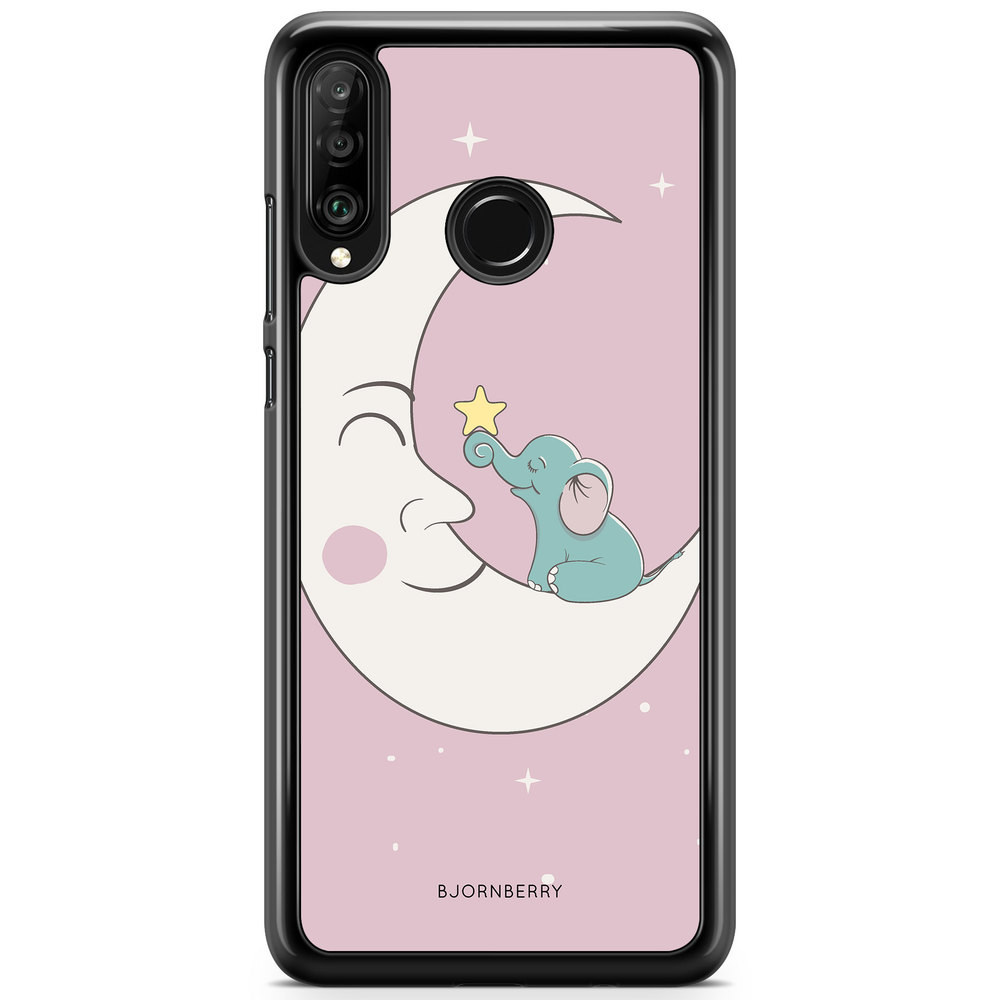 Huawei P30 Lite Case - Elephant Moon