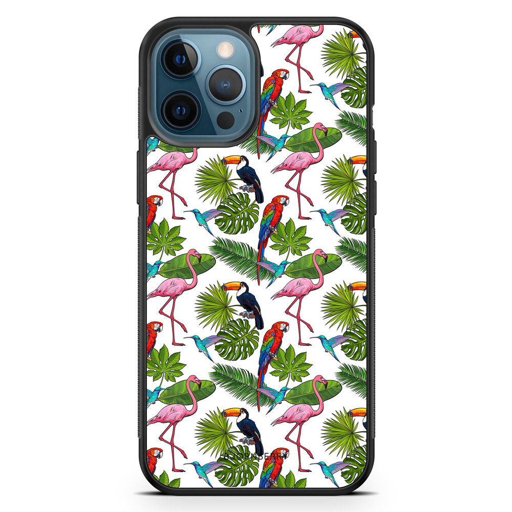 iPhone 12 Pro Skal - Tropiskt Mönster
