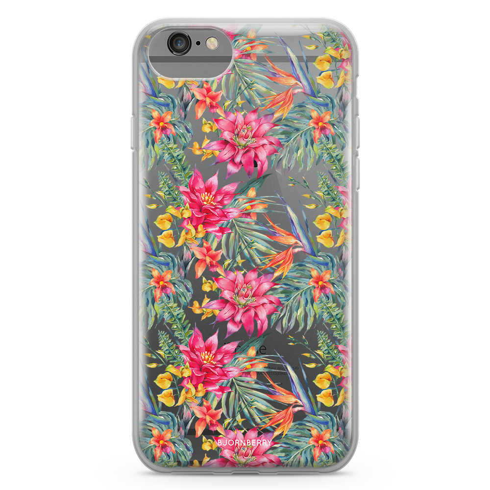 iPhone 6/6s Fashion Skal - Exotiska Blommor
