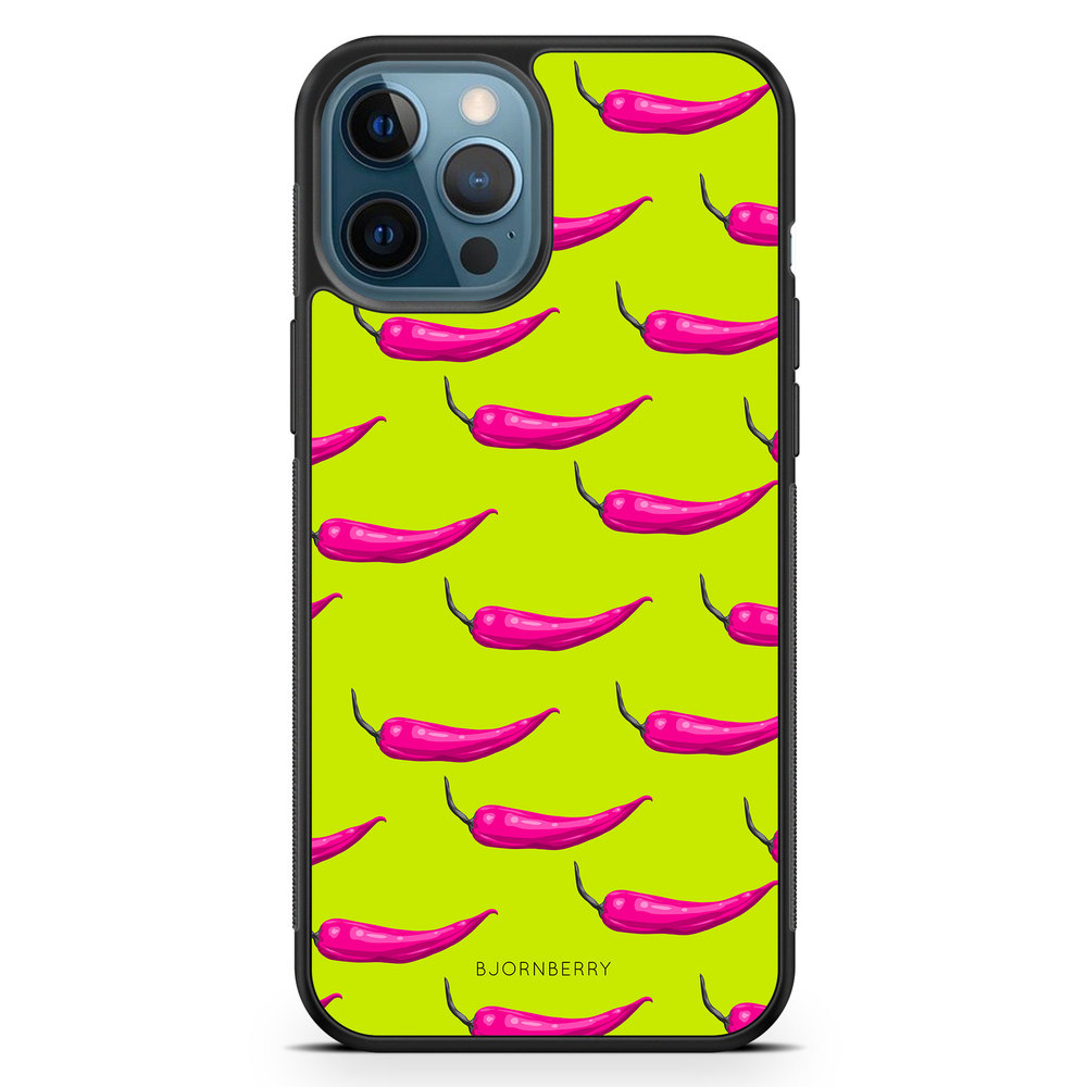 iPhone 12 Pro Case - Chilli Pattern
