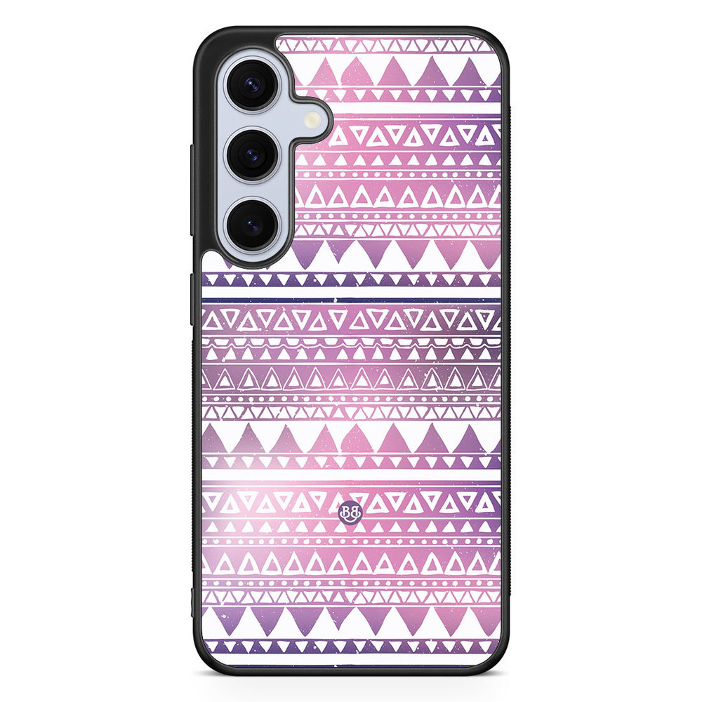 Samsung Galaxy S24 5G Case - Purple Aztec