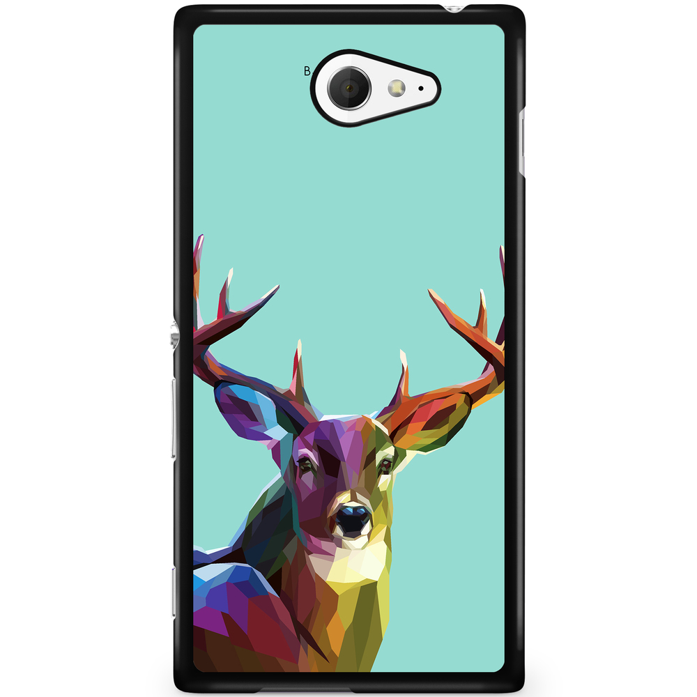 Sony Xperia M2 Aqua Case - Colorful Deer