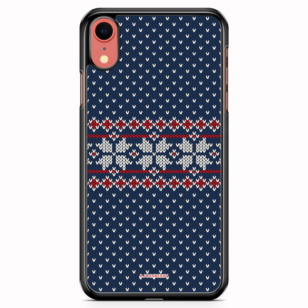 iPhone XR Case - Knitted Xmas
