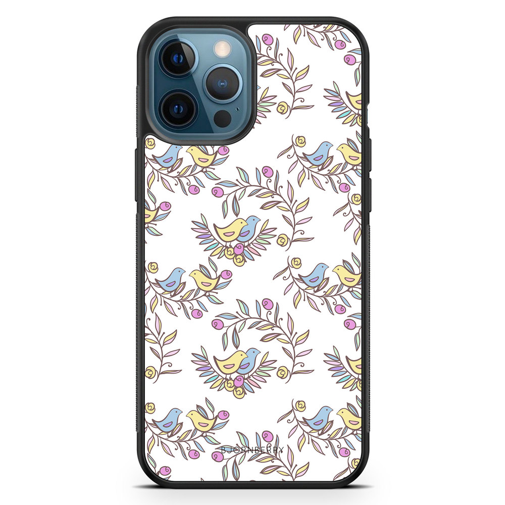 iPhone 12 Pro Case - Bird Pattern