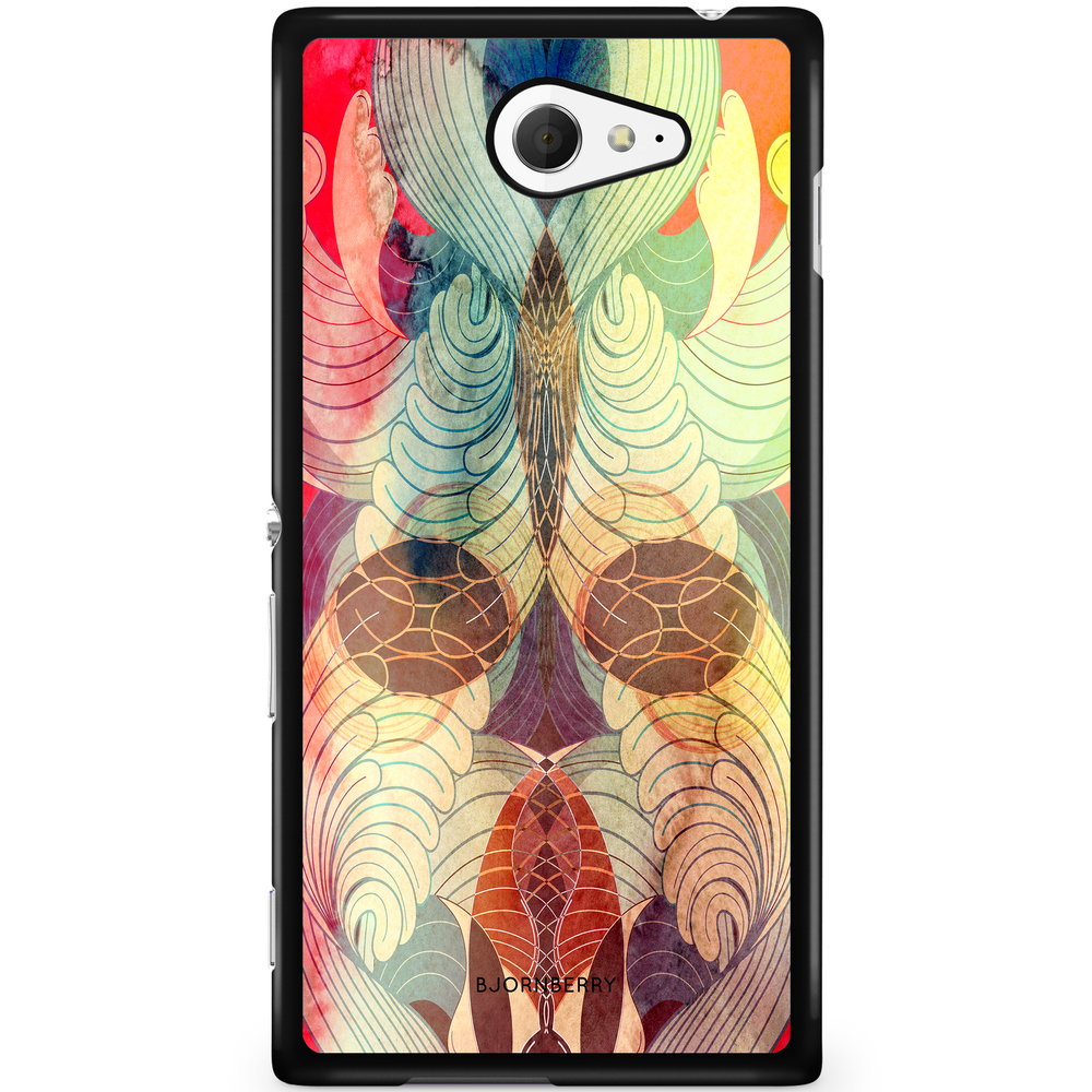 Sony Xperia M2 Aqua Case - Retro Pattern