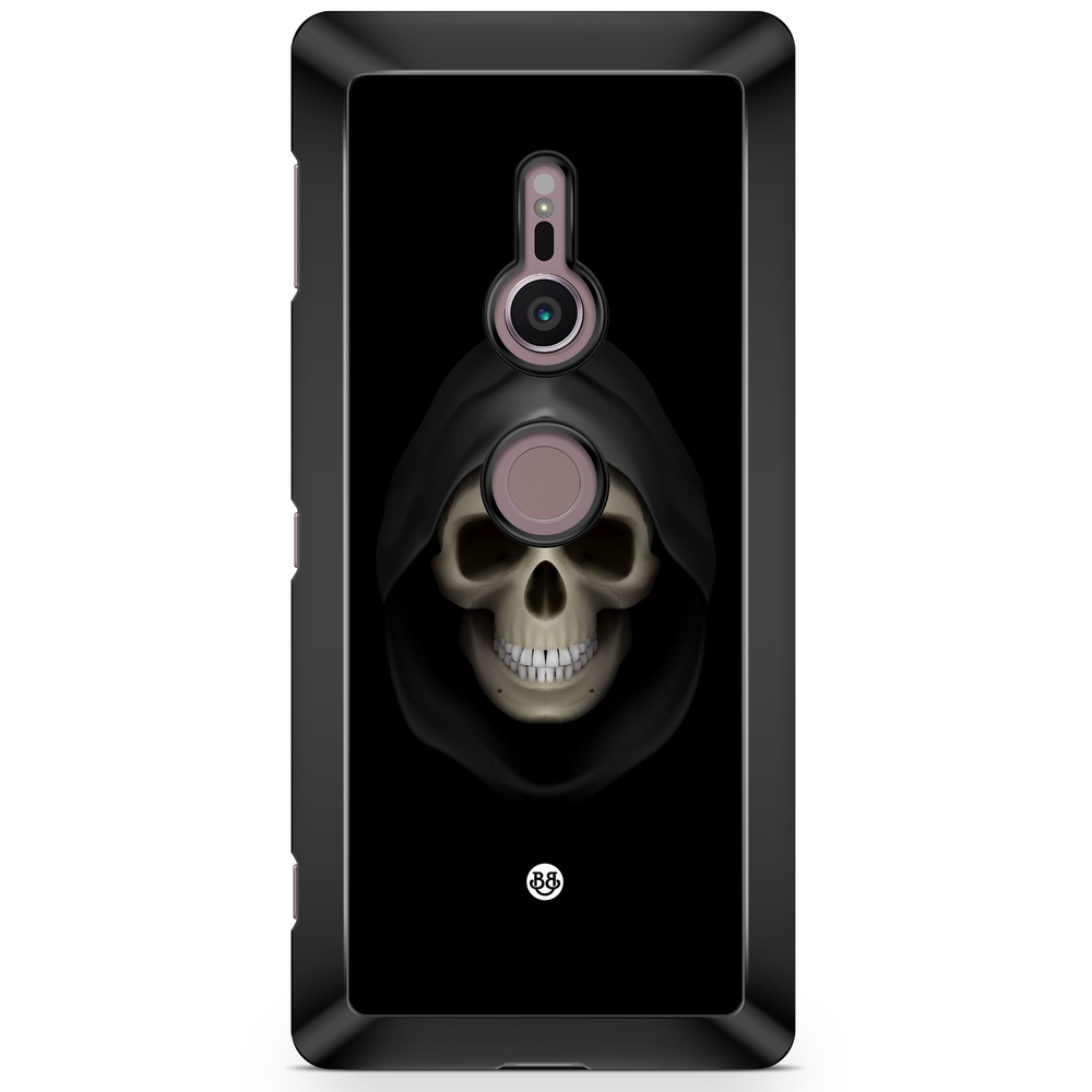 Sony Xperia XZ2 Skal - Black Skull