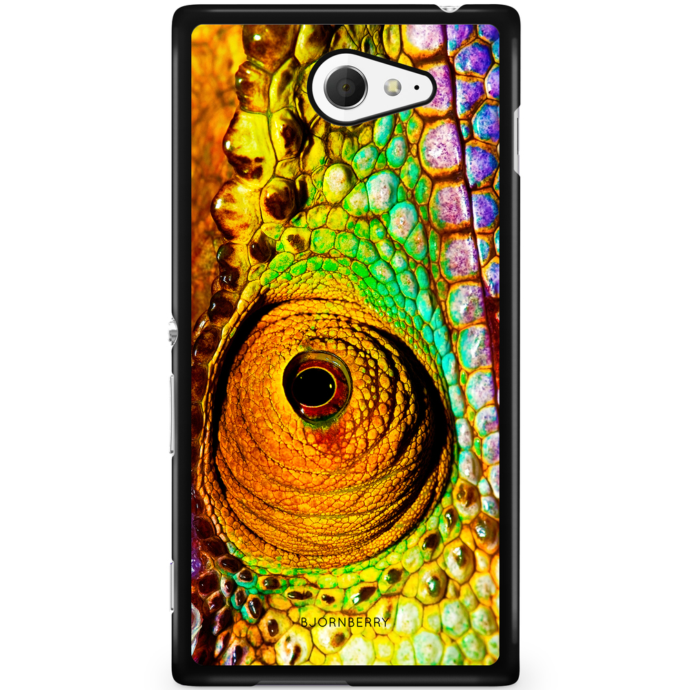 Sony Xperia M2 Aqua Case - Chameleon Eye
