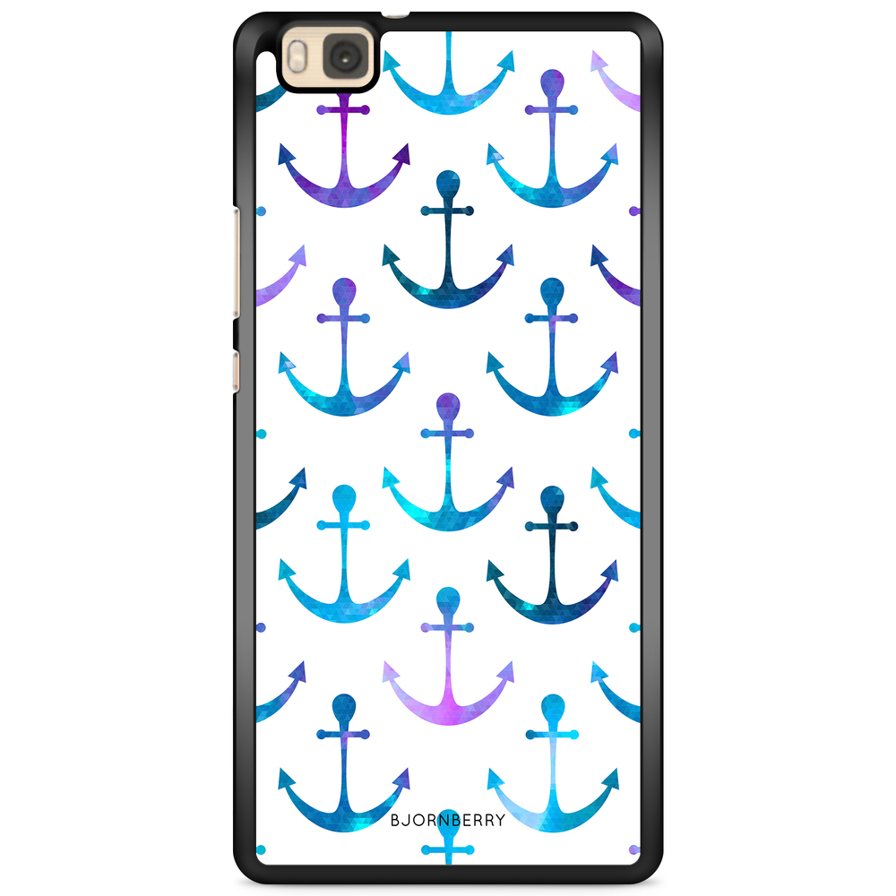 Huawei P8 Lite Case - Anchor Pattern