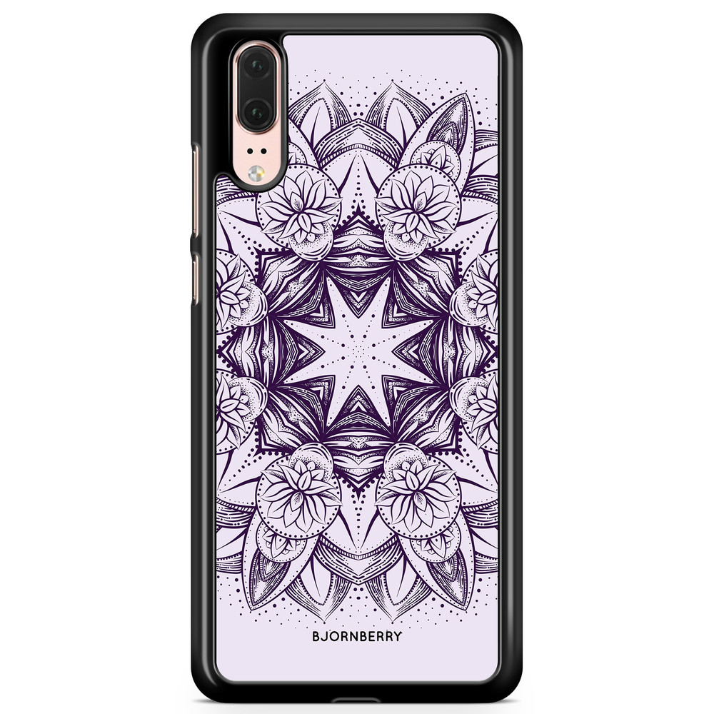 Huawei P20 Case - Purple Mandala