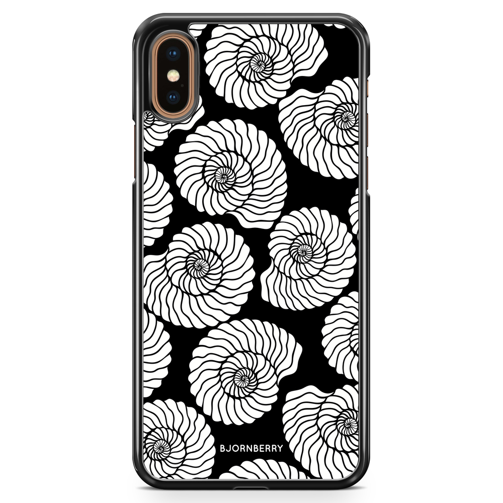iPhone XS Max Case - Seashell BW