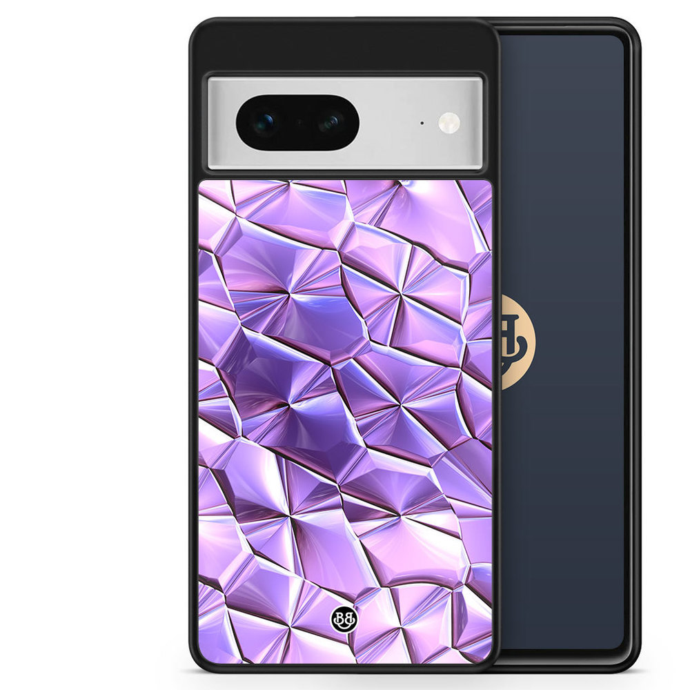 Google Pixel 7 Case - Purple Crystal
