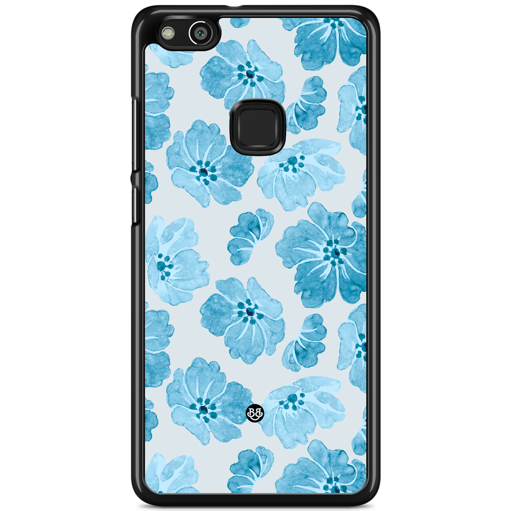 Huawei P10 Lite Case - WILD BLOOM - Blue Petals