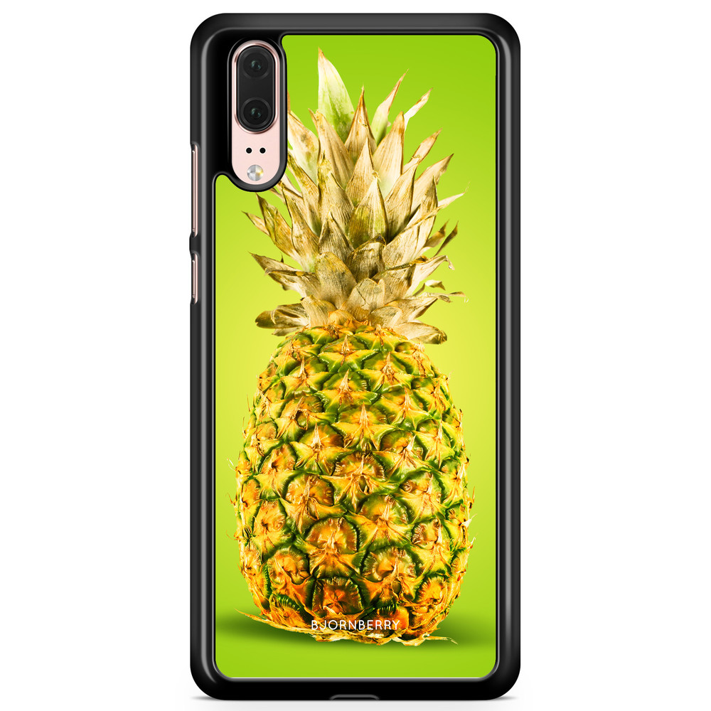 Huawei P20 Skal - Grön Ananas