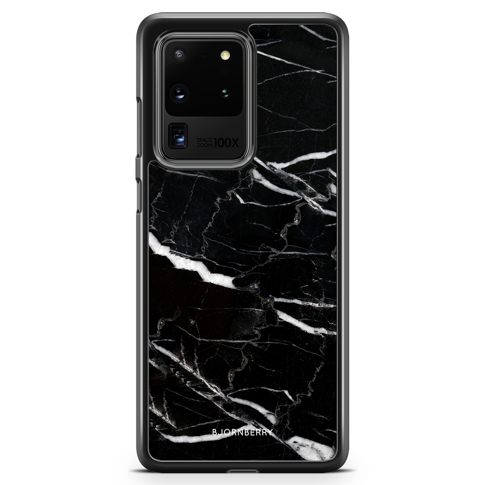 Samsung Galaxy S20 Ultra Case - Black Marble