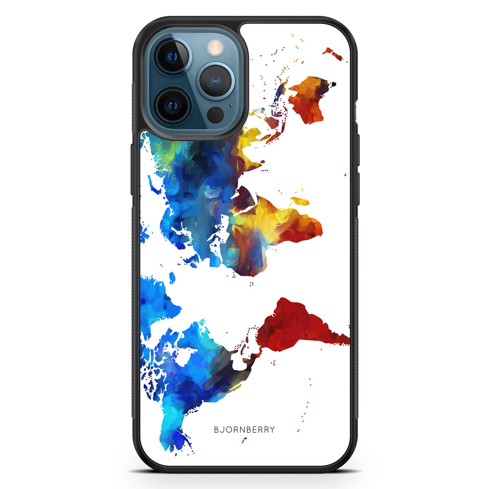 iPhone 12 Pro Case - World Map