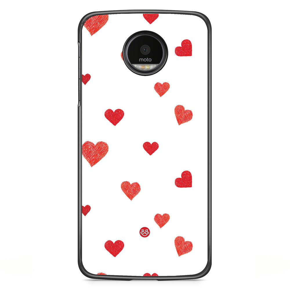 Motorola Moto G5S Plus Case - Painted Heart