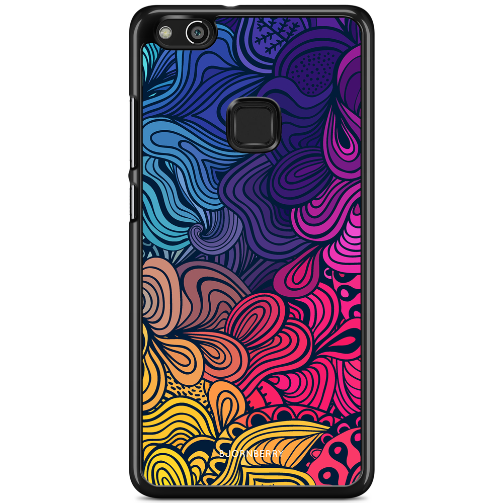 Huawei P10 Lite Case - Retro Flowers