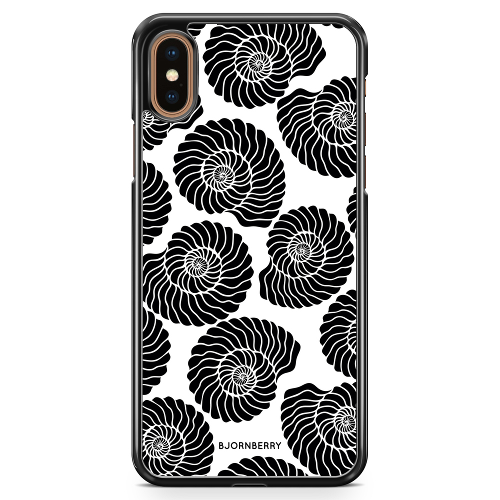 iPhone XS Max Case - Seashell BW
