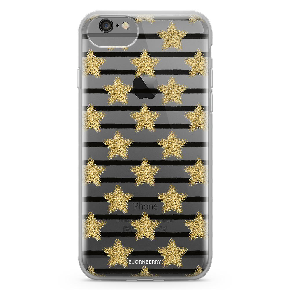 iPhone 6/6s Fashion Skal - Guldstjärnor