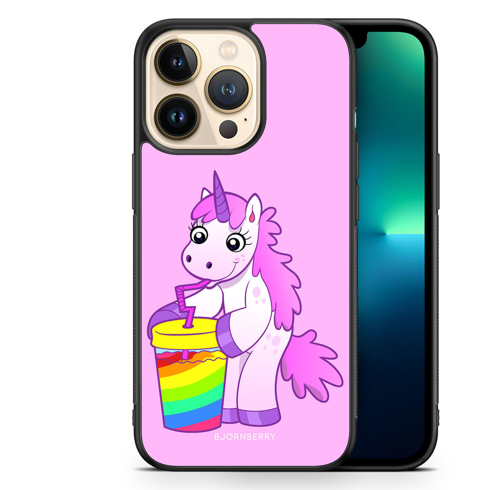 iPhone 13 Pro Case - Drinking Unicorn