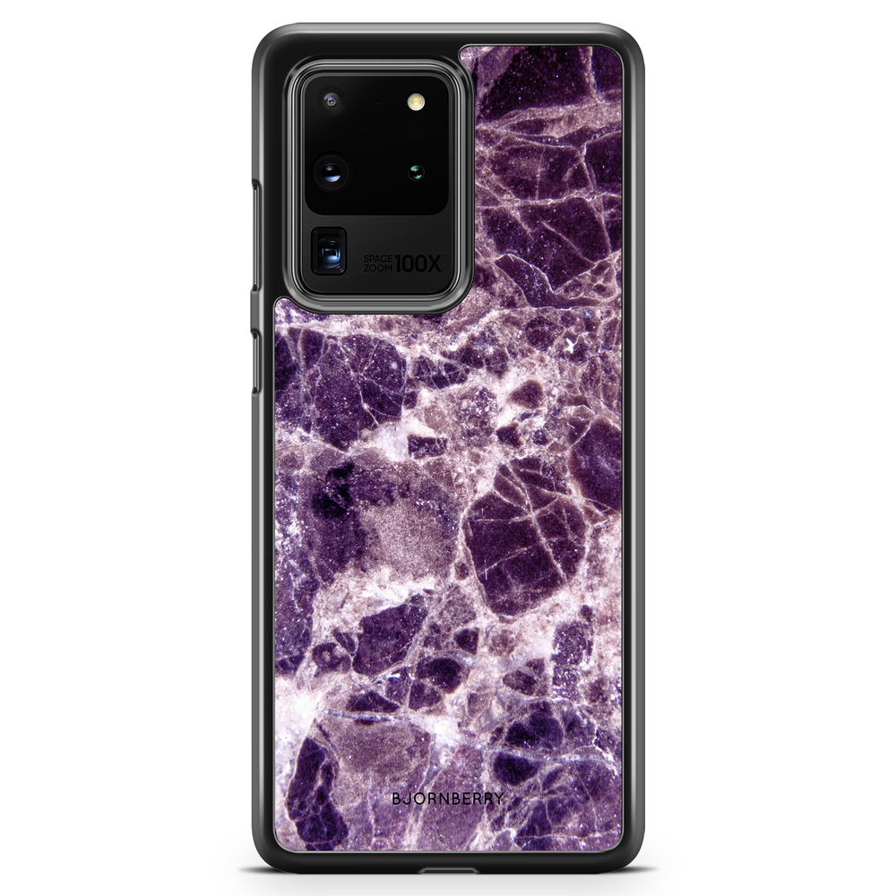 Samsung Galaxy S20 Ultra Case - Purple Marble