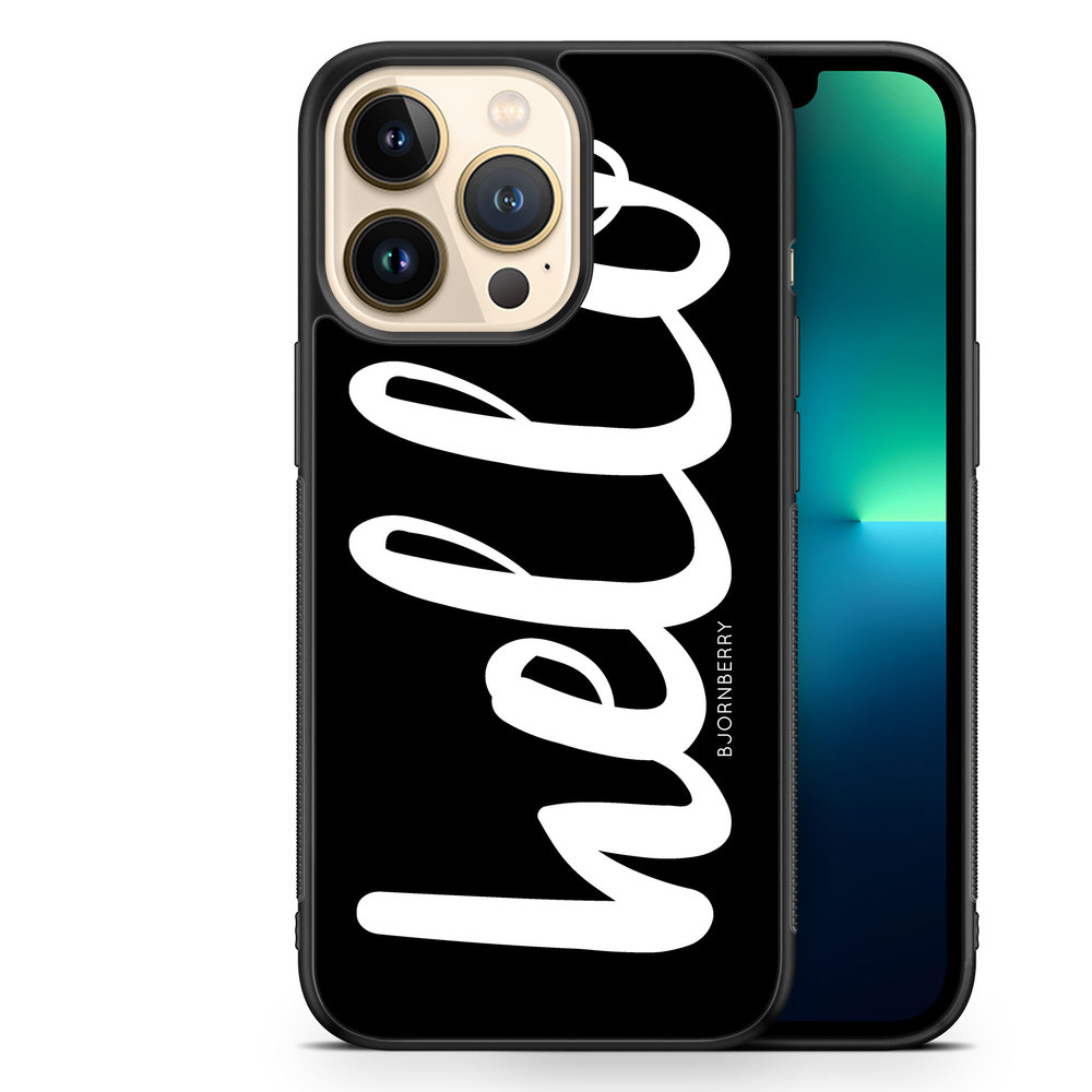 iPhone 13 Pro Case - Hello White
