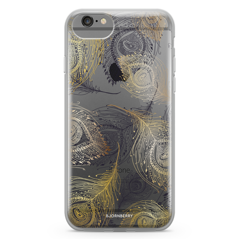 iPhone 6/6s Fashion Case - Peacock Feathers