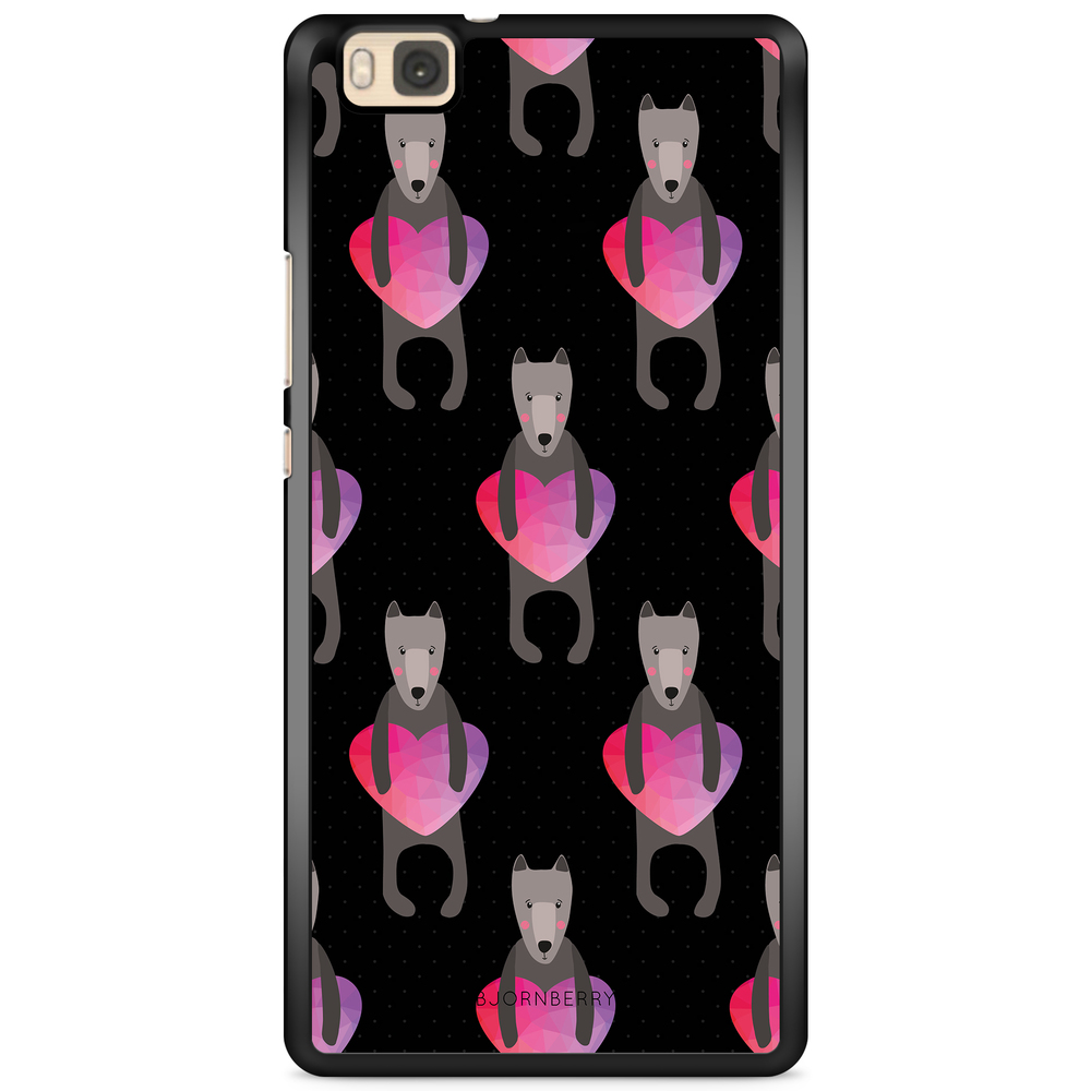 Huawei P8 Lite Case - Romantic Dogs