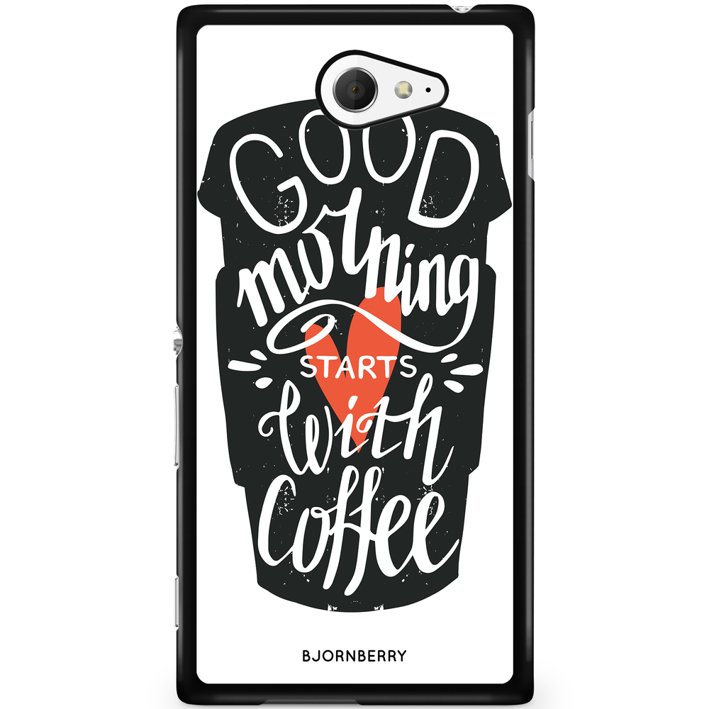 Sony Xperia M2 Aqua Case - Coffee