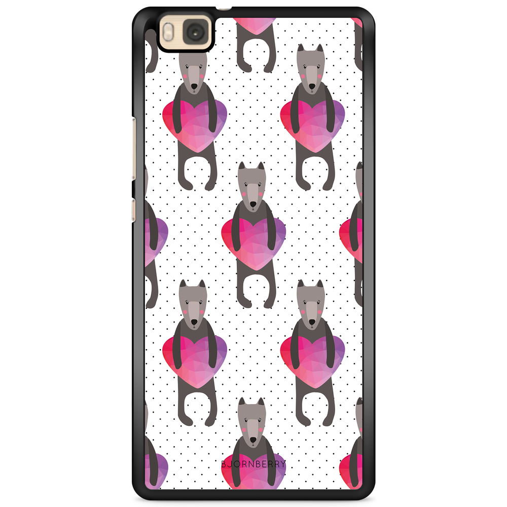 Huawei P8 Lite Case - Romantic Dogs